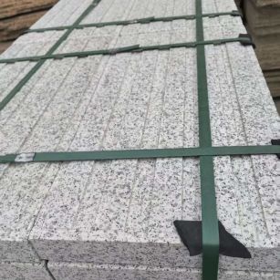 福州 白麻花岗岩直行盲道石，盲条，地铺石