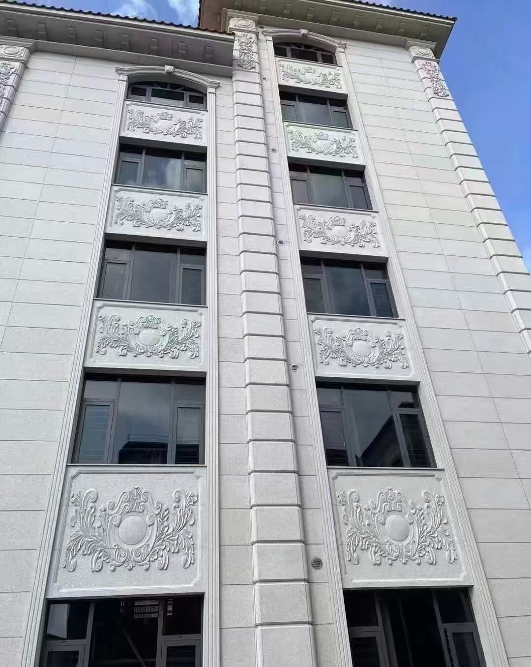 福州 白麻荔枝面花岗岩别墅外墙干挂