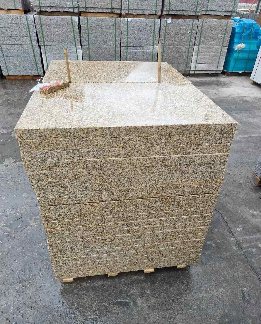 福州 湖北黄金麻花岗岩石材荔枝面外墙石材