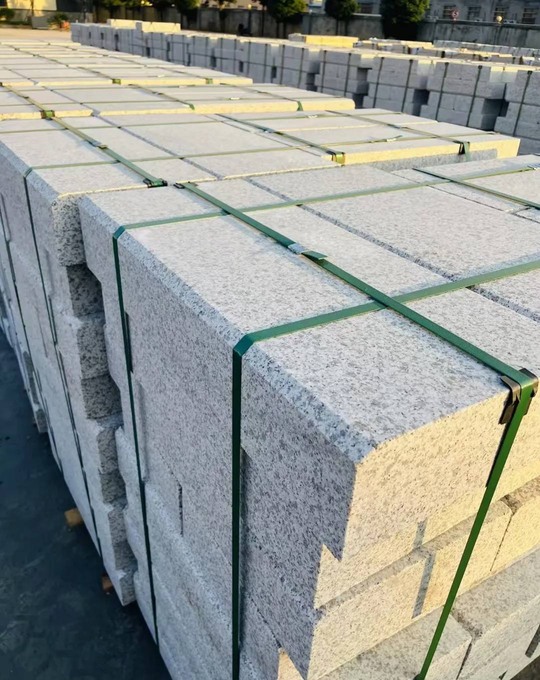 福州 白麻花岗岩路沿石，马路牙子，路缘石，平石，立缘石等