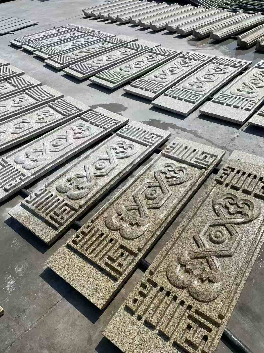 福州 黄金麻花岗岩外墙雕刻板