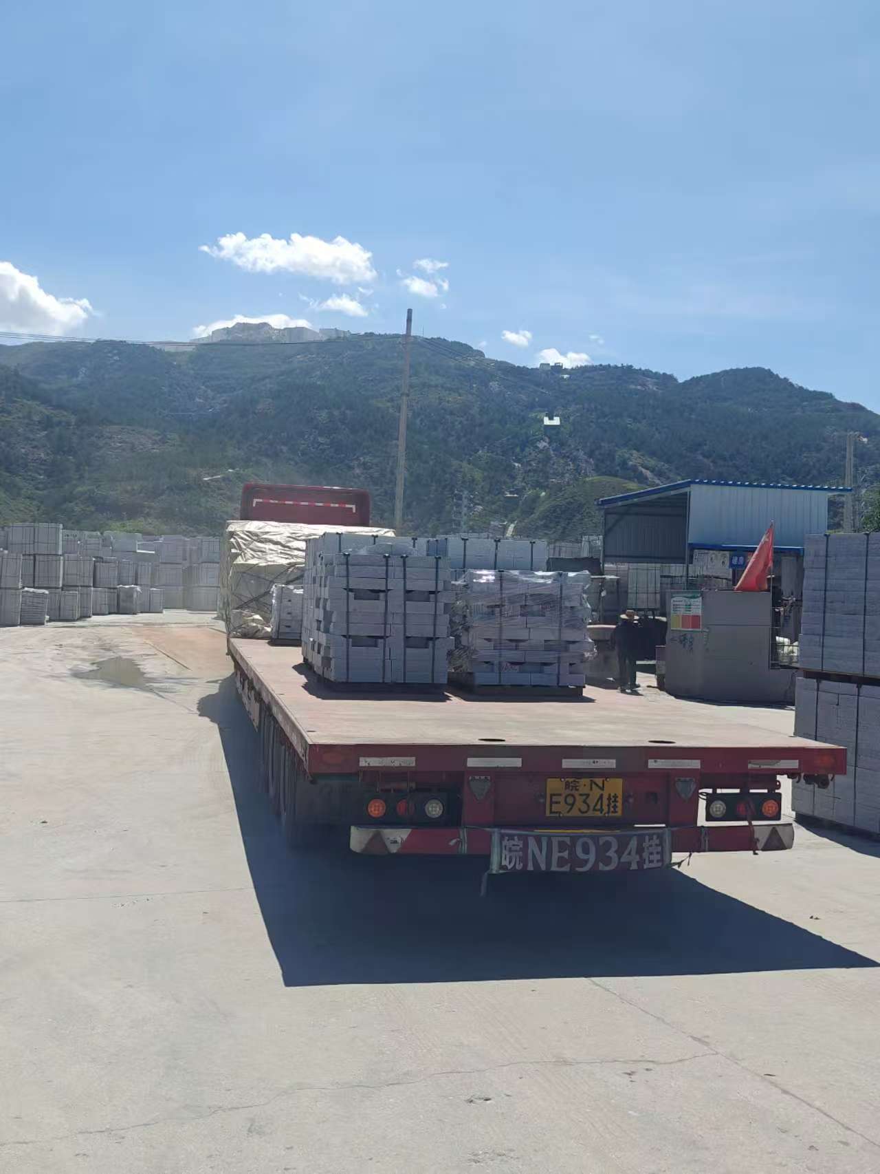 福州 芝麻白仿形路沿石，直形路沿石